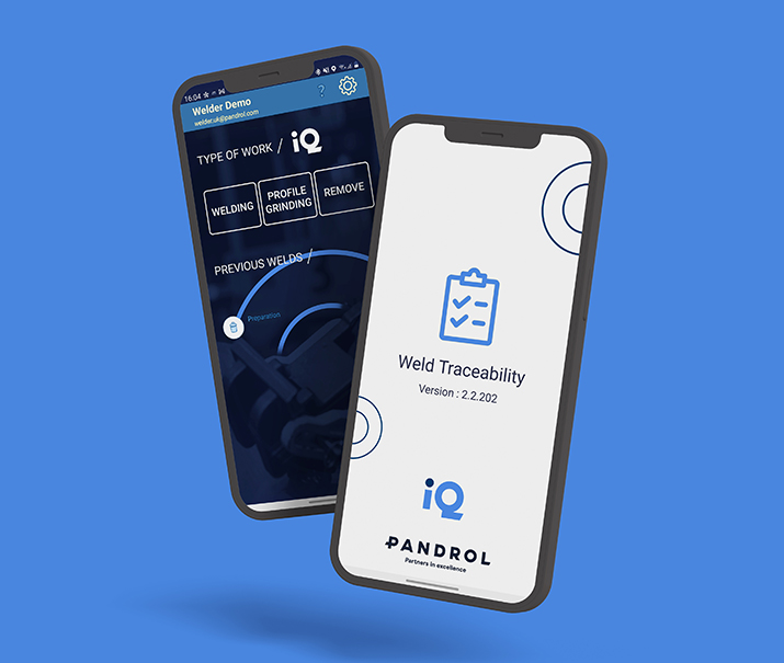 Pandrol Website Mobile